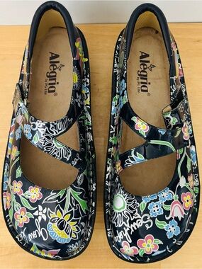 Alegria Dayna Mary Jane Patent Shoes